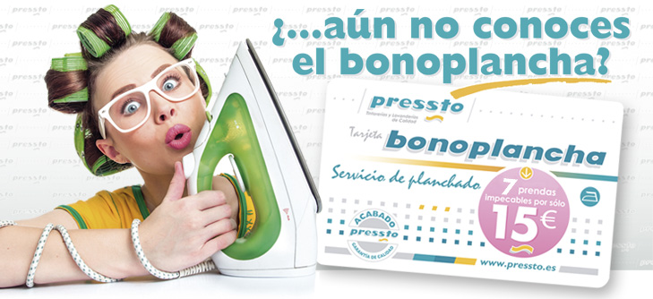 Tarjeta BonoPlancha Pressto